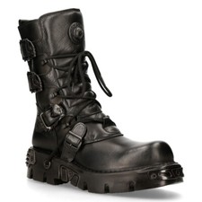 NewRock M.391-S18 Black Boots