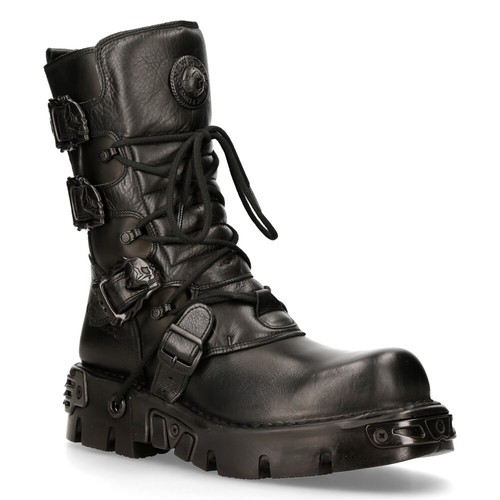 Newrock 391 s18 black boots - m.391-s18,