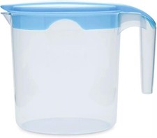 Plastic jug with - with, lid