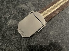 Nos Energy Drink Web Belt Brown Cut To Fit