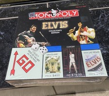 ELVIS PRESLEY MONOPOLY COLLECTOR'S EDITION Parker Brothers Game 2003 Sealed