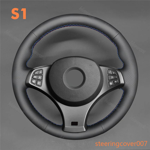 Genuine leather steering wheel - genuine,