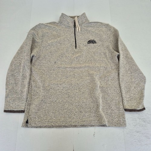 Weird fish sweatshirt beige - sweatshirt, xl