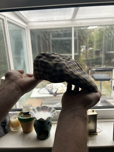 Mens tweed flat - tweed,