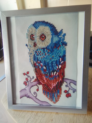 Owl art picture - art,