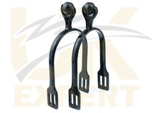 BLACK SMOOTH ROLLER BALL SPURS