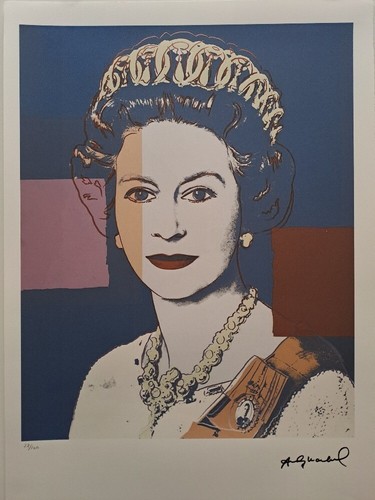 Andy warhol signed lithograph - andy,