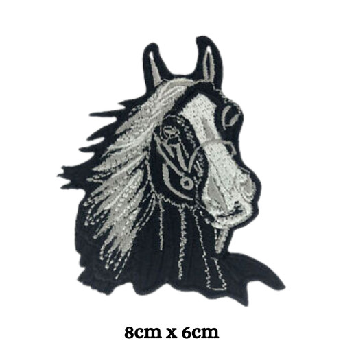 Black horse beautiful animal - black,