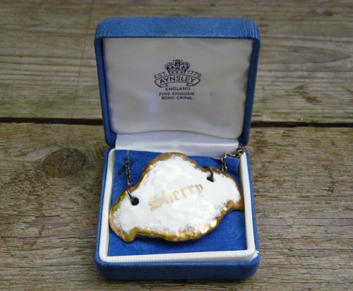 Vintage decanter label sherry - vintage,