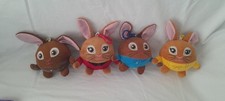 Peter rabbit pram clip keyring mopsy and peter squeezsters plush soft toy bundle