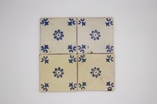 19th Century Set of Four Tiles