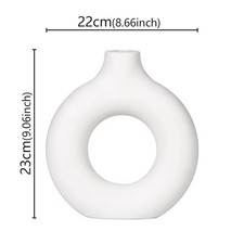 Modern Donut Vase | Minimalist