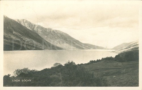 1937 loch lochy - loch, boats