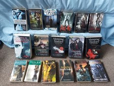 17 Supernatural Fantasy Books Lot - inc. 4 of Vampire Diaries, Touch the Dark