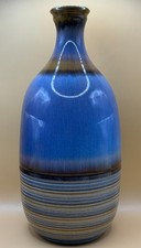 Vintage Denby Pottery 'Cascade' Pattern Large Vase by Gill Pemberton