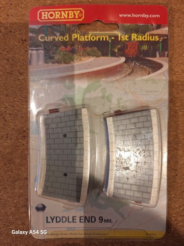 Hornby n8092 curved - hornby, platform