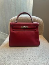 Hermes kelly 28 Rouge grenat Very good Condition
