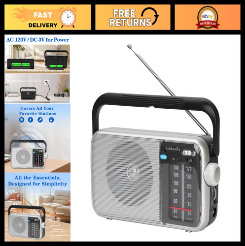 Portable radio battery - am,