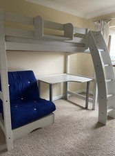 Scallywags Children’s White Modular Bedroom Furniture (Grows  With Your Child)