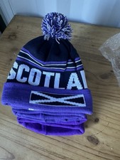 Scotland Pom Pom Bobble Hat