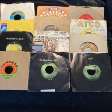 Lot of 12 Vinyl Records 45s