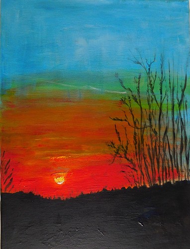 Original mixed media painting