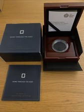 2017 Royal Mint UK GOLD PROOF £5 COIN BOX & COA -Shine Through The Ages -NO COIN
