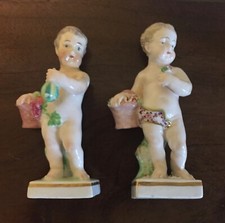 Pair 18th c. Chelsea Derby