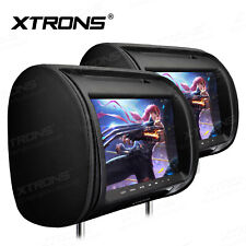 2X 9" HD Screen Car Pillow