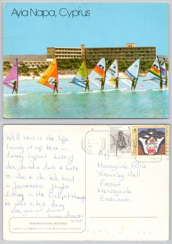 X00429 nissi beach hotel - beach,