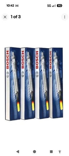 Bosch glow plugs for vw - 4x,