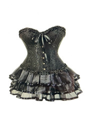 corset party/costume/halloween 2-piece mini-dress victorian vintage-style, 16–18