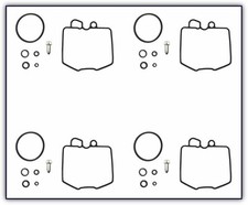 4x Carb Needle and Set Kit For Honda CB 900 FA-FD 1980-1983