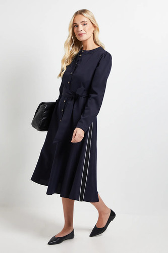 Wallis navy fit - &, flare
