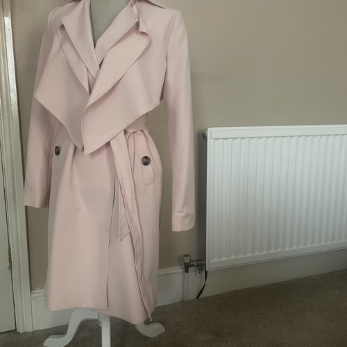 Bnwot lipsy blush pink trench - blush,