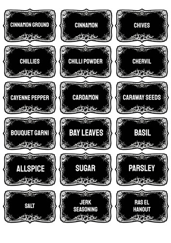 Spice herb storage - herb, /