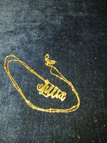 Lillia sterling silver named