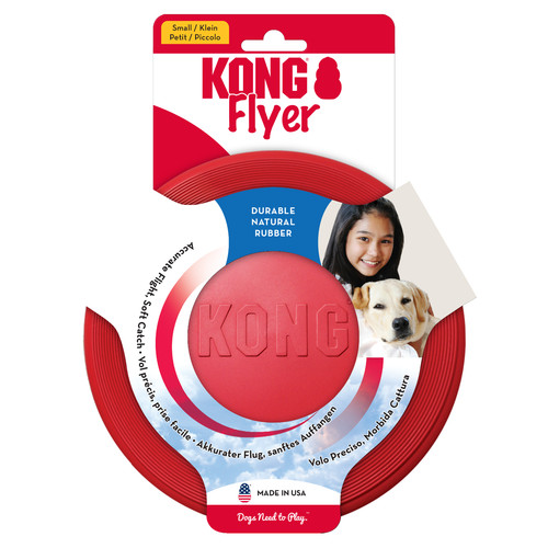 Kong dog flyer frisbee - flyer, rubber