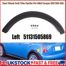 Rear Left Wheel Arch Trim Fender For Mini Cooper Cabrio R50 R52 R53 51131505869.