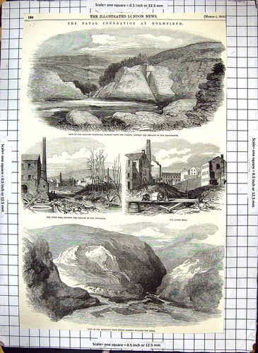Old holmfirth inundation - old,