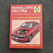 Vauxhall Opel Vectra B (Petrol & Diesel) 1995-1999 Haynes Workshop Manual