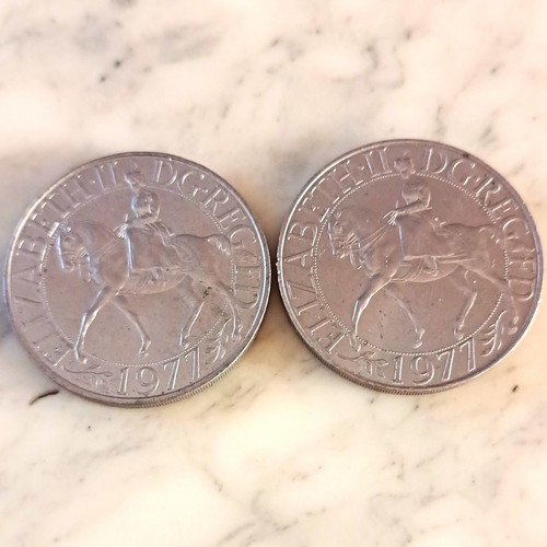 1977 queen elizabeth silver - queen,