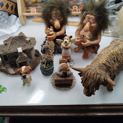 Job lot collectable resin - job, of