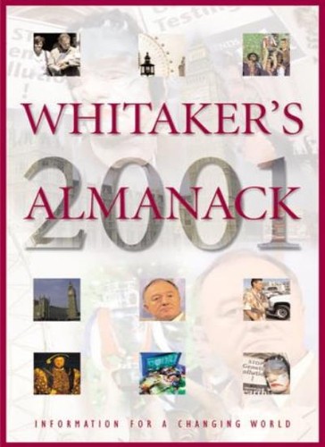 Whitaker almanack 2001 - whitaker's,