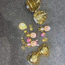 Cry babies Magic tears doll x3 with 2 house with accessories GOLDEN EDITION