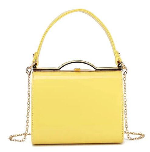 Ladies vintage patent box - ladies,