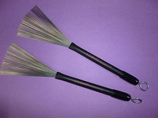 RETRACTABLE WIRE DRUM BRUSHES Loop End Tinted No Rust Original Premier Model