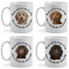 Personalised Mug Labradoodle