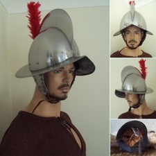 Medieval Spanish Morion Helmet