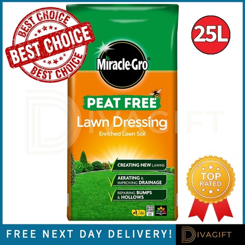 Miracle gro lawn turf dressing - lawn,